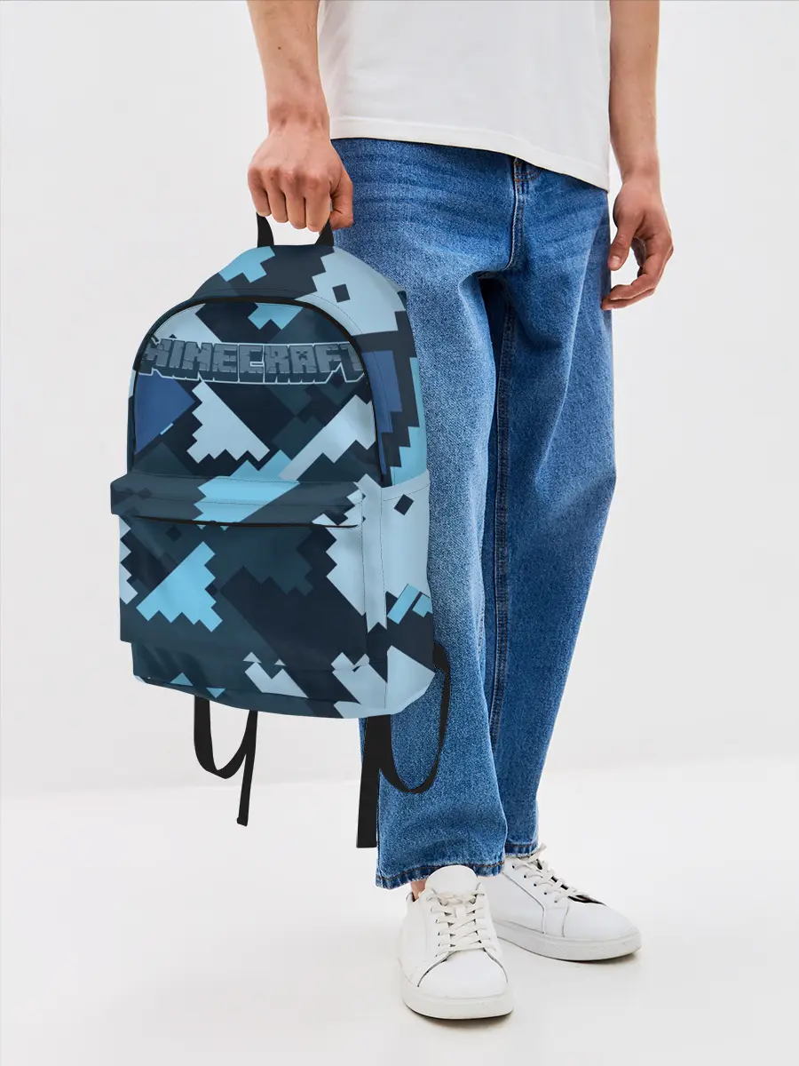 Рюкзак джинсовый / Minecraft