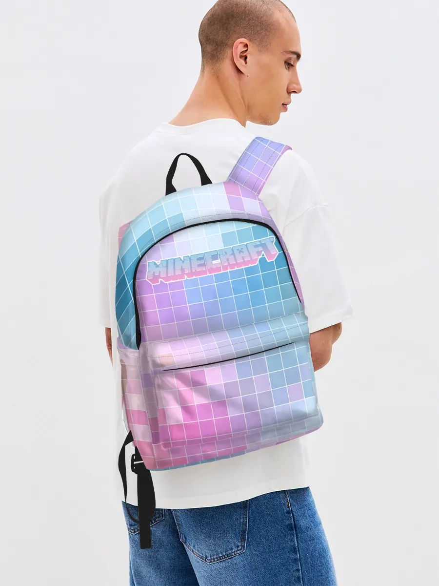 Рюкзак джинсовый / Minecraft