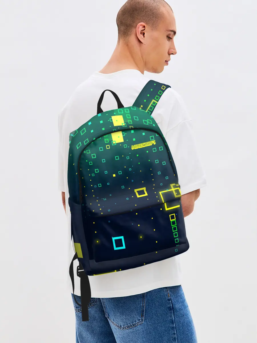 Рюкзак джинсовый / Minecraft