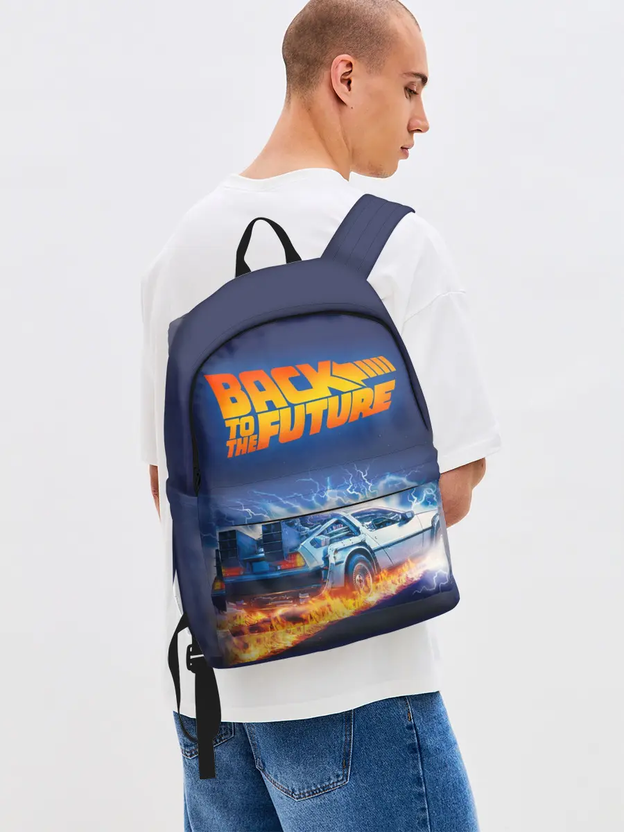 Рюкзак джинсовый / Back to the Future