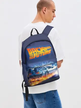 Рюкзак джинсовый / Back to the Future