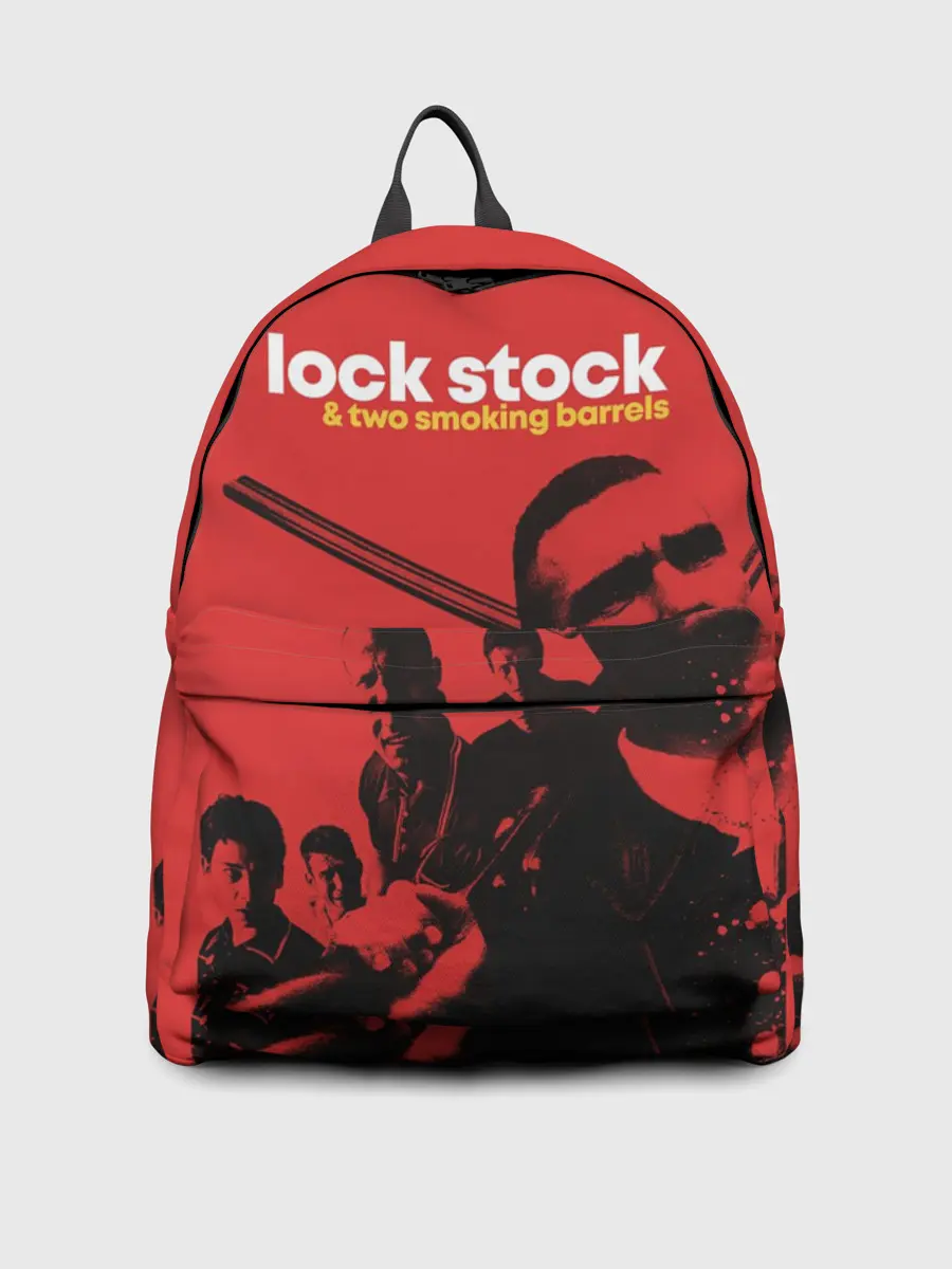 Рюкзак джинсовый / Карты деньги два ствола