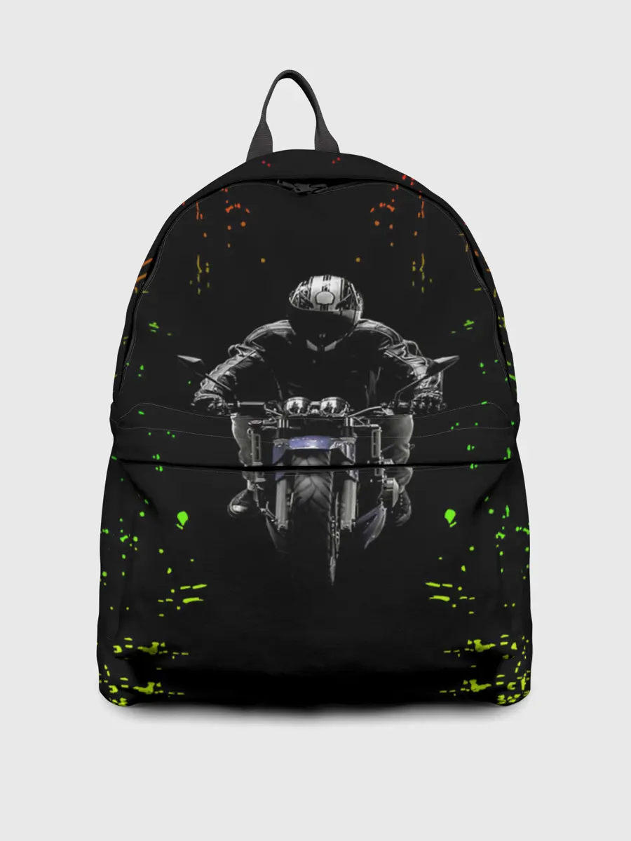 Рюкзак джинсовый / МОТОЦИКЛЫ