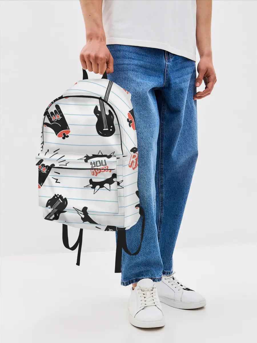 Рюкзак джинсовый / Ты рокер