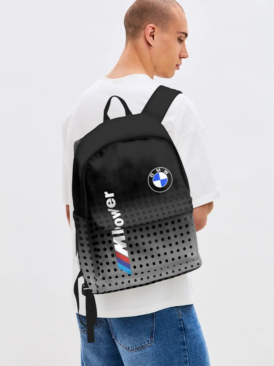 Рюкзак джинсовый / BMW