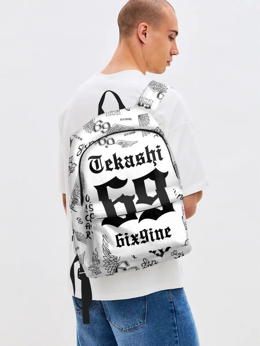 Рюкзак джинсовый / 6IX9INE