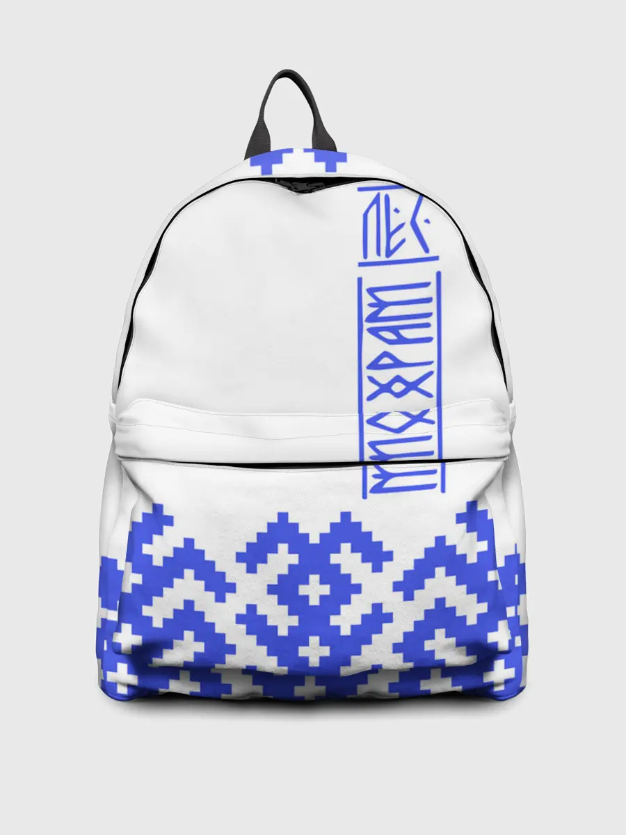 Рюкзак джинсовый / Лес мой храм