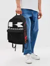 Рюкзак джинсовый / KAWASAKI | КАВАСАКИ