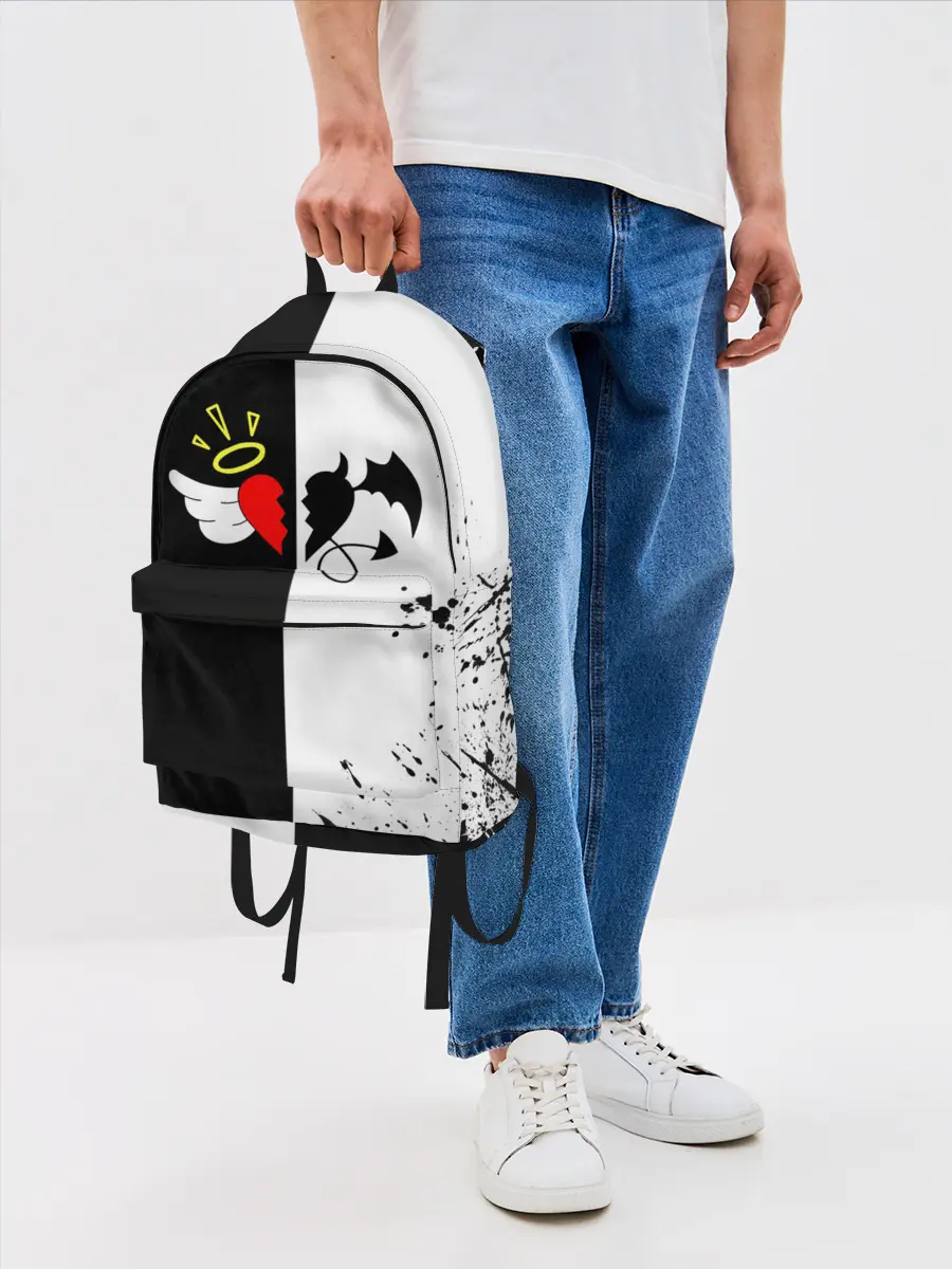 Рюкзак джинсовый / Добро и зло, Payton Moormeier