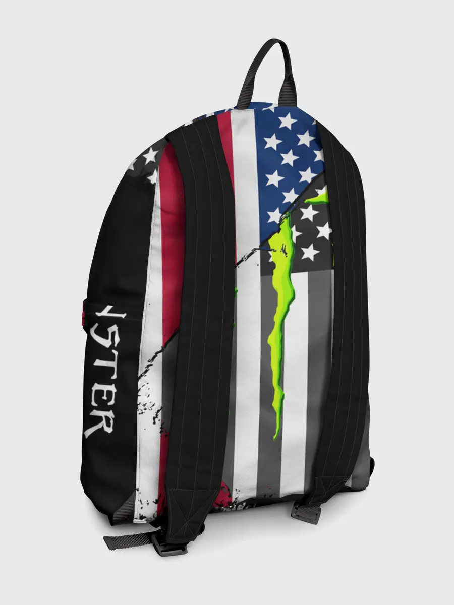 Рюкзак джинсовый / MONSTER ENERGY