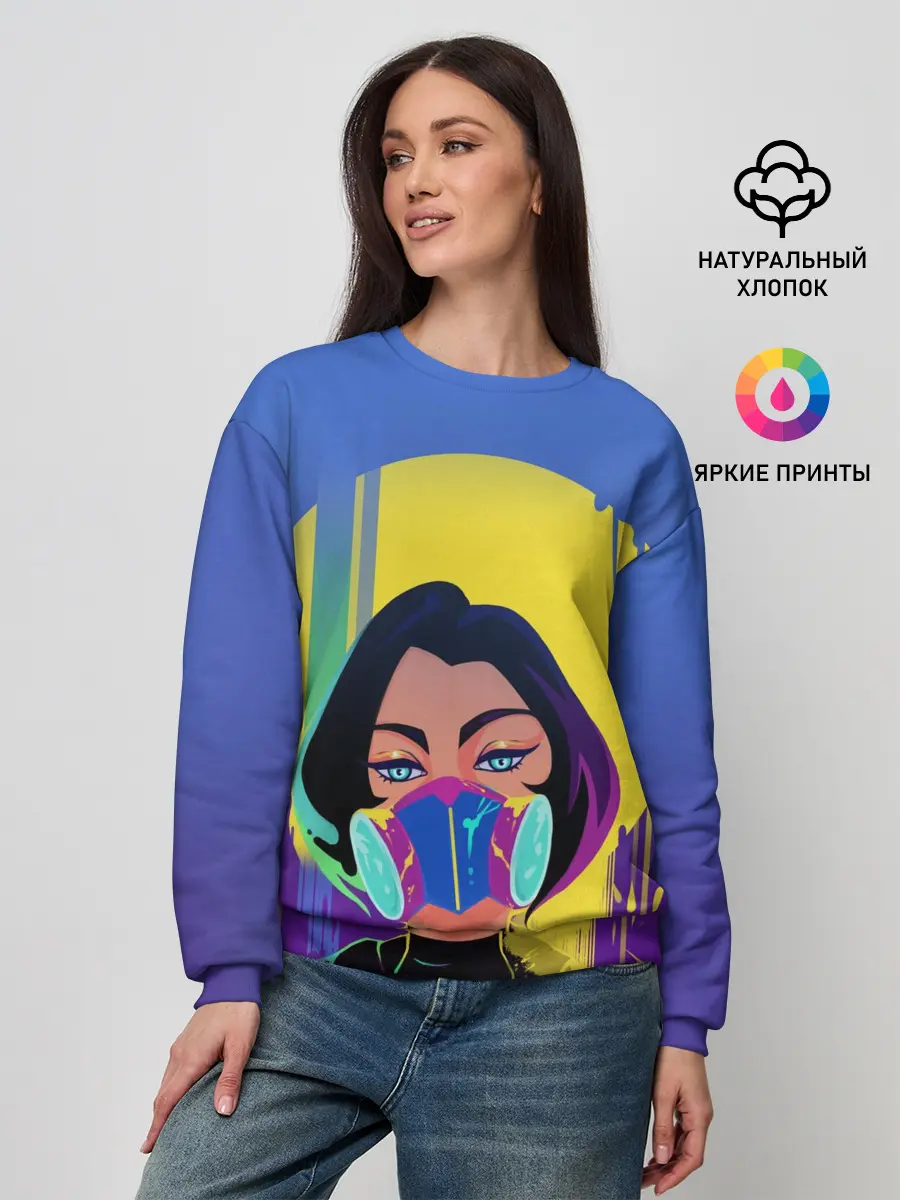 Женский свитшот / AntiCorona