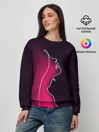 Женский свитшот / Love