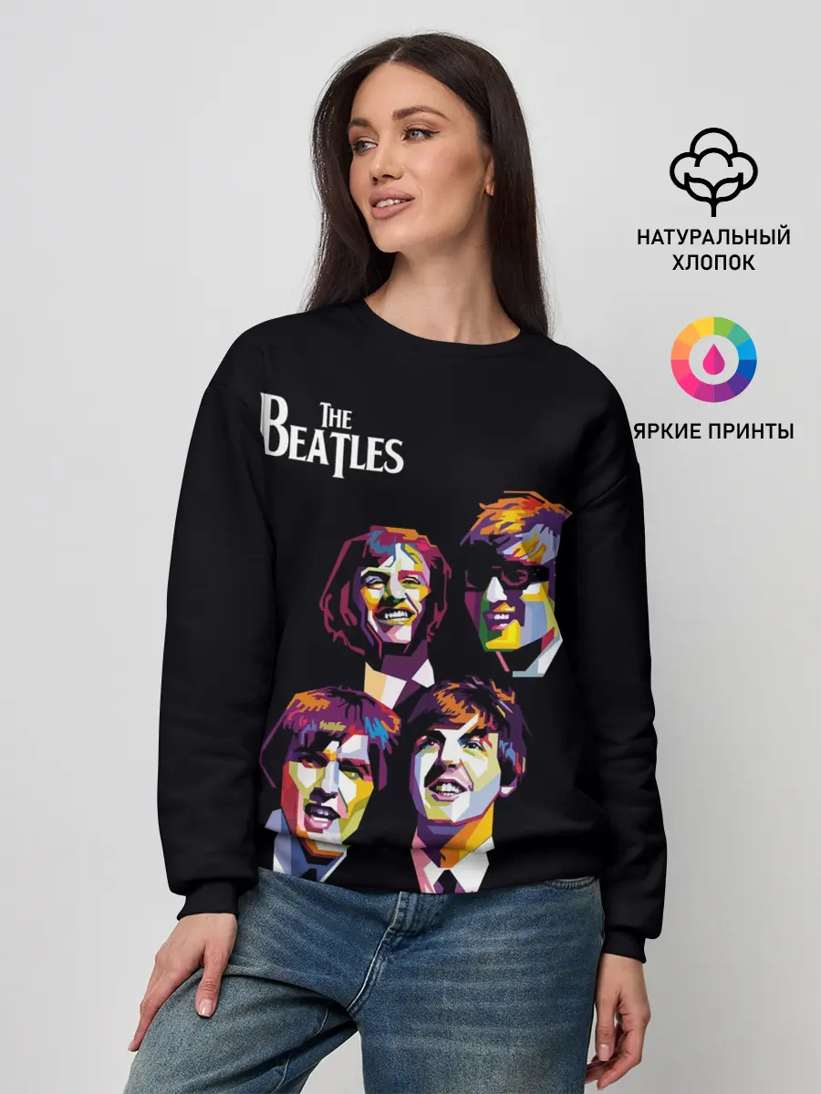 Женский свитшот / The Beatles