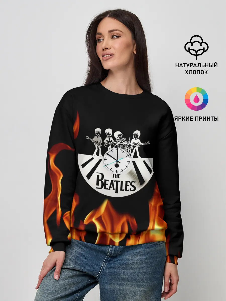 Женский свитшот / The Beatles