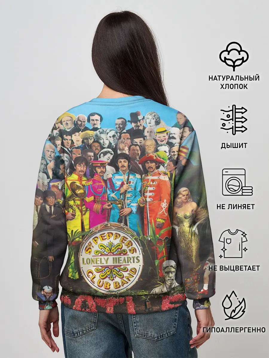 Женский свитшот / THE BEATLES