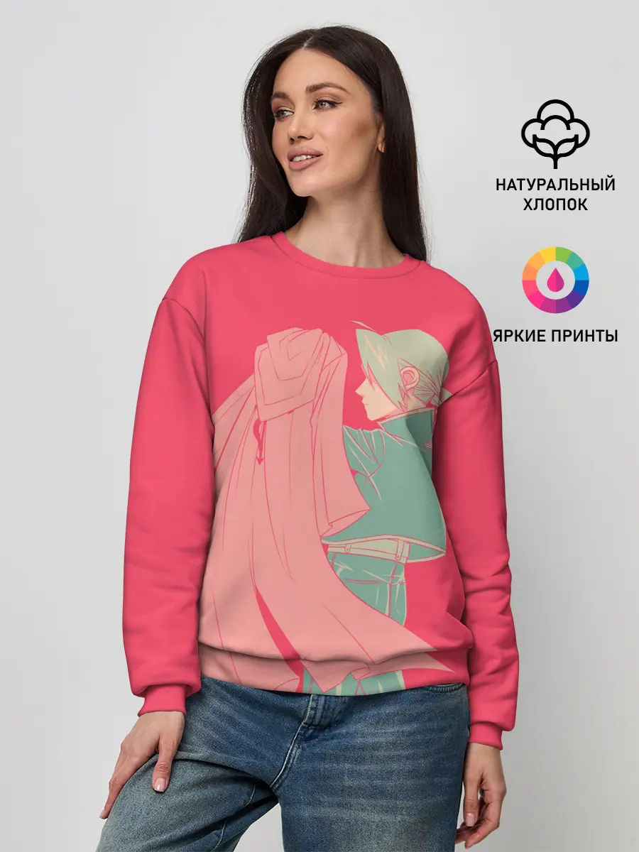 Женский свитшот / Стальной Алхимик