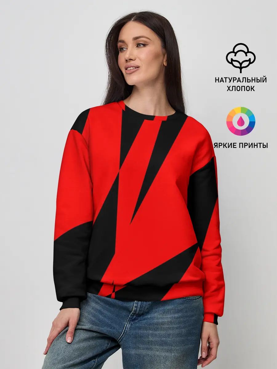 Женский свитшот / Абстракция