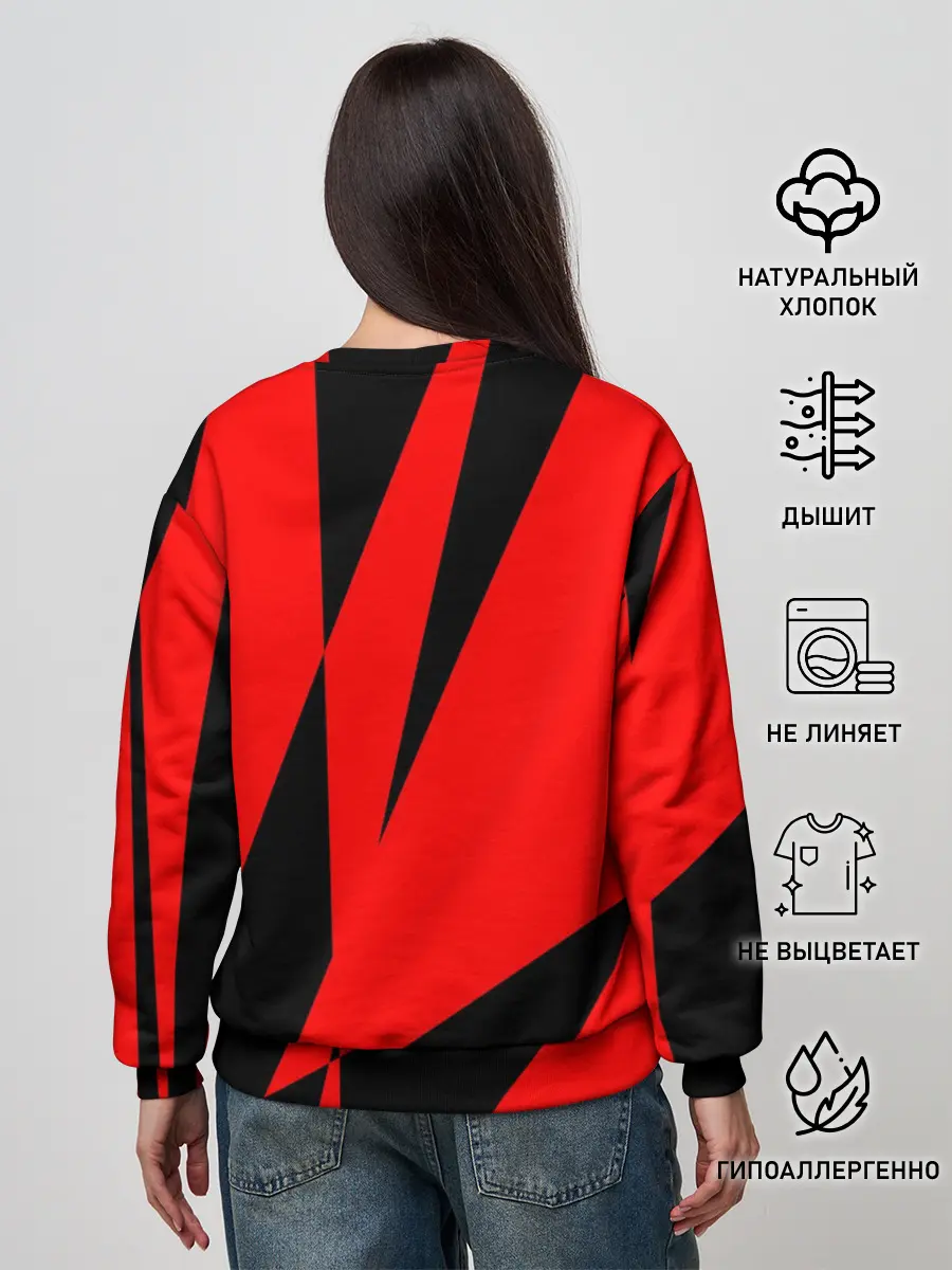 Женский свитшот / Абстракция