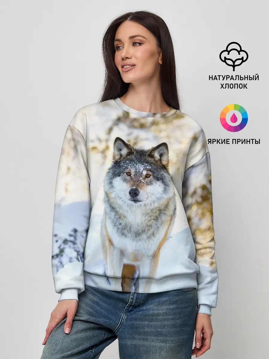 Женский свитшот / Я зимой