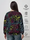 Женский свитшот / КОСМИЧЕСКИЙ НЕОН