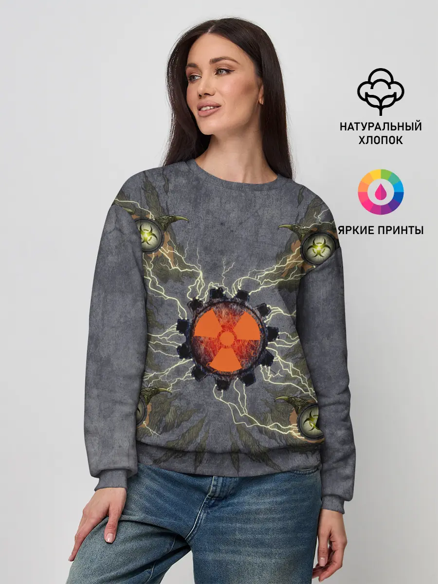 Женский свитшот / Ядерный резонанс