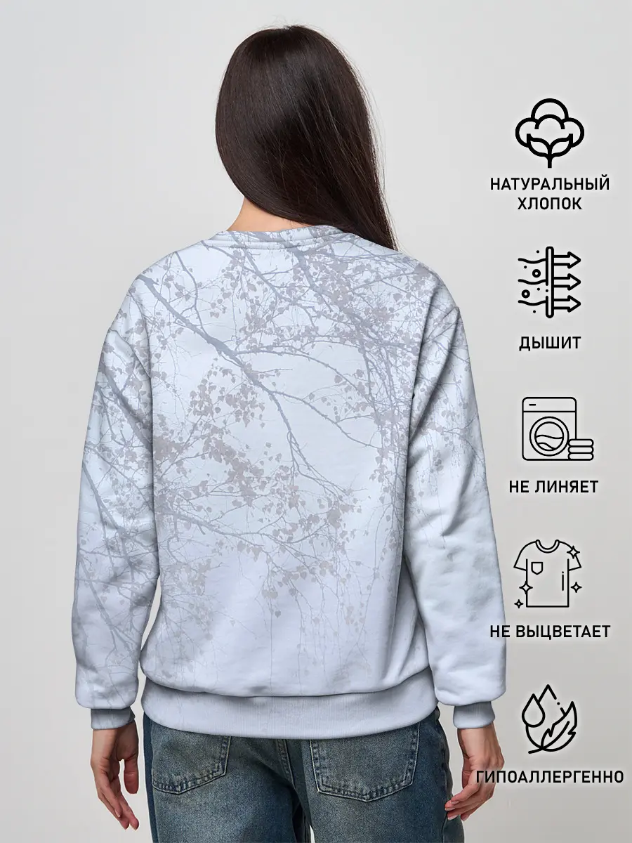 Женский свитшот / Ветки