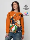 Женский свитшот / Волебольная команда из аниме HAIKYUU!!