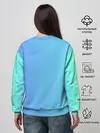 Женский свитшот / Aqua Among As