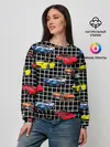Женский свитшот / Гоночные тачки