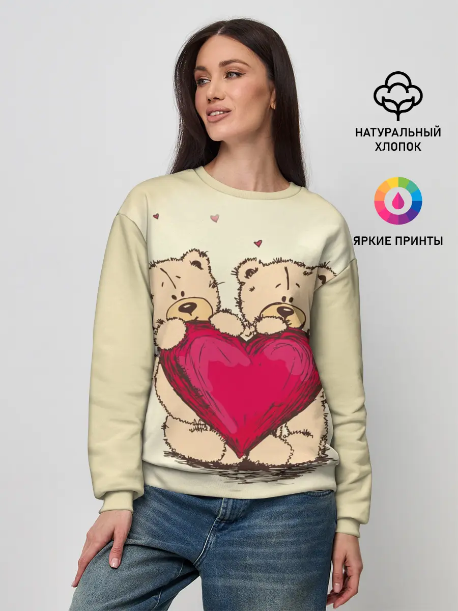 Женский свитшот / Любовь