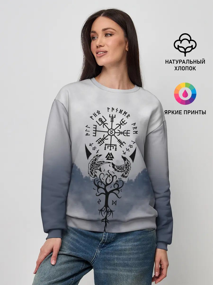 Женский свитшот / русь