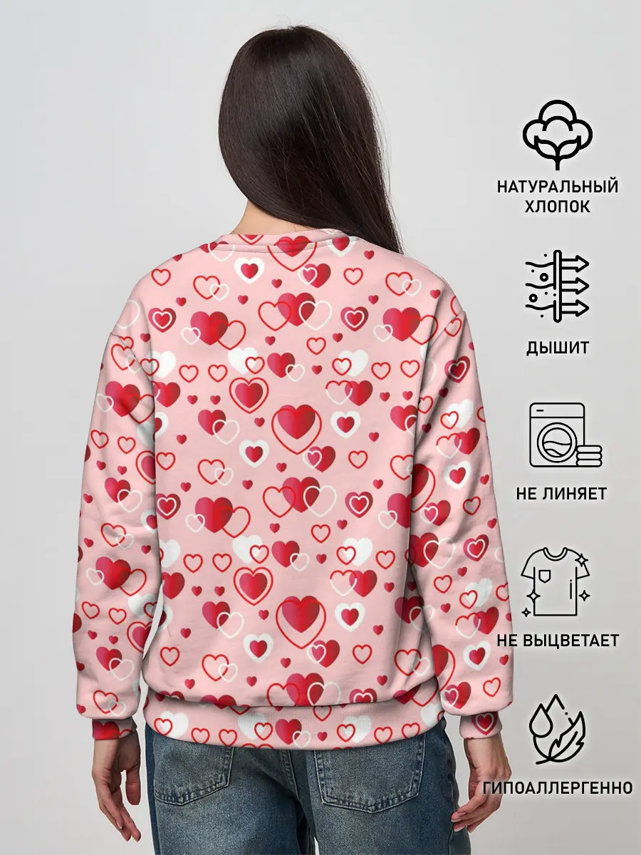 Женский свитшот / Любовь