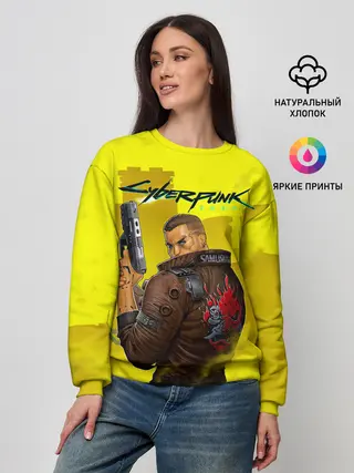 Женский свитшот / Cyberpunk 2077