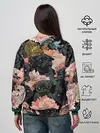 Женский свитшот / Мопсы и Цветы