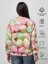 Женский свитшот / маршмэлов зефирки нежные