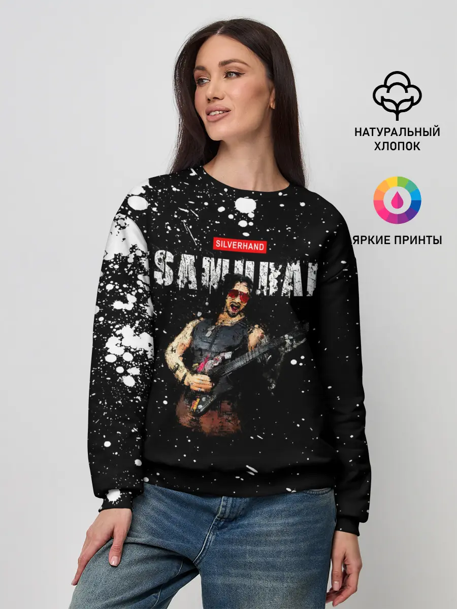 Женский свитшот / SAMURAI Cyberpunk 2077