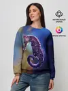 Женский свитшот / Морской конёк