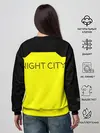Женский свитшот / Cyberpunk 2077 nightcity