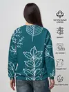 Женский свитшот / Цветы