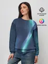 Женский свитшот / Северное Сияние