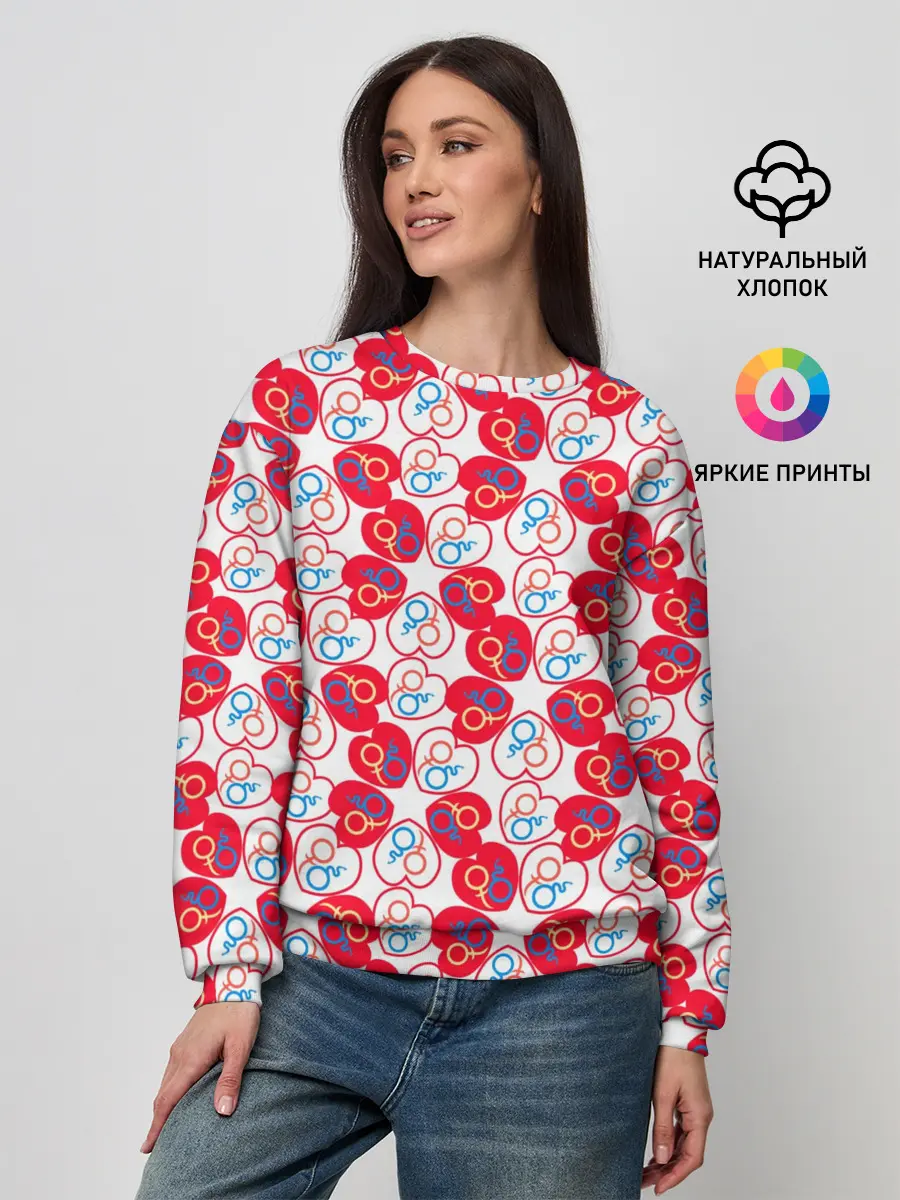 Женский свитшот / Любовь