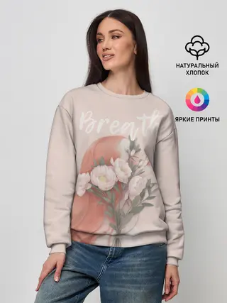 Женский свитшот / Breath