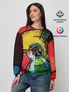 Женский свитшот / Центрифуга красок