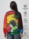 Женский свитшот / Центрифуга красок