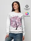 Женский свитшот / Цветочное Дерево