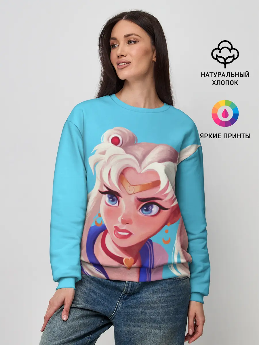 Женский свитшот / Sailor Moon | Сейлор Мун