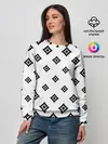 Женский свитшот / Ромб в ромбе