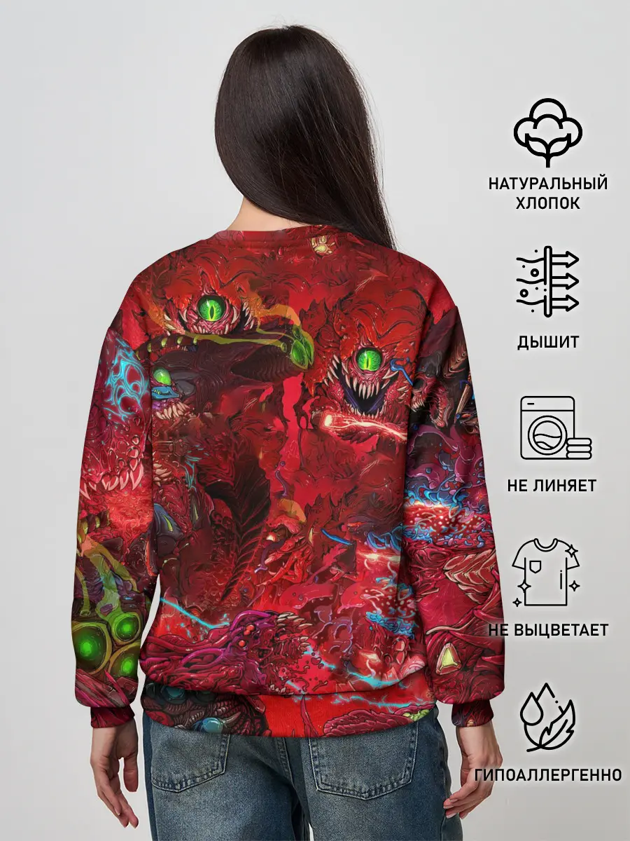 Женский свитшот / Doom | Палач Рока