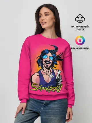 Женский свитшот / SAMURAI Cyberpunk 2077