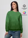 Женский свитшот / Зеленый Лес